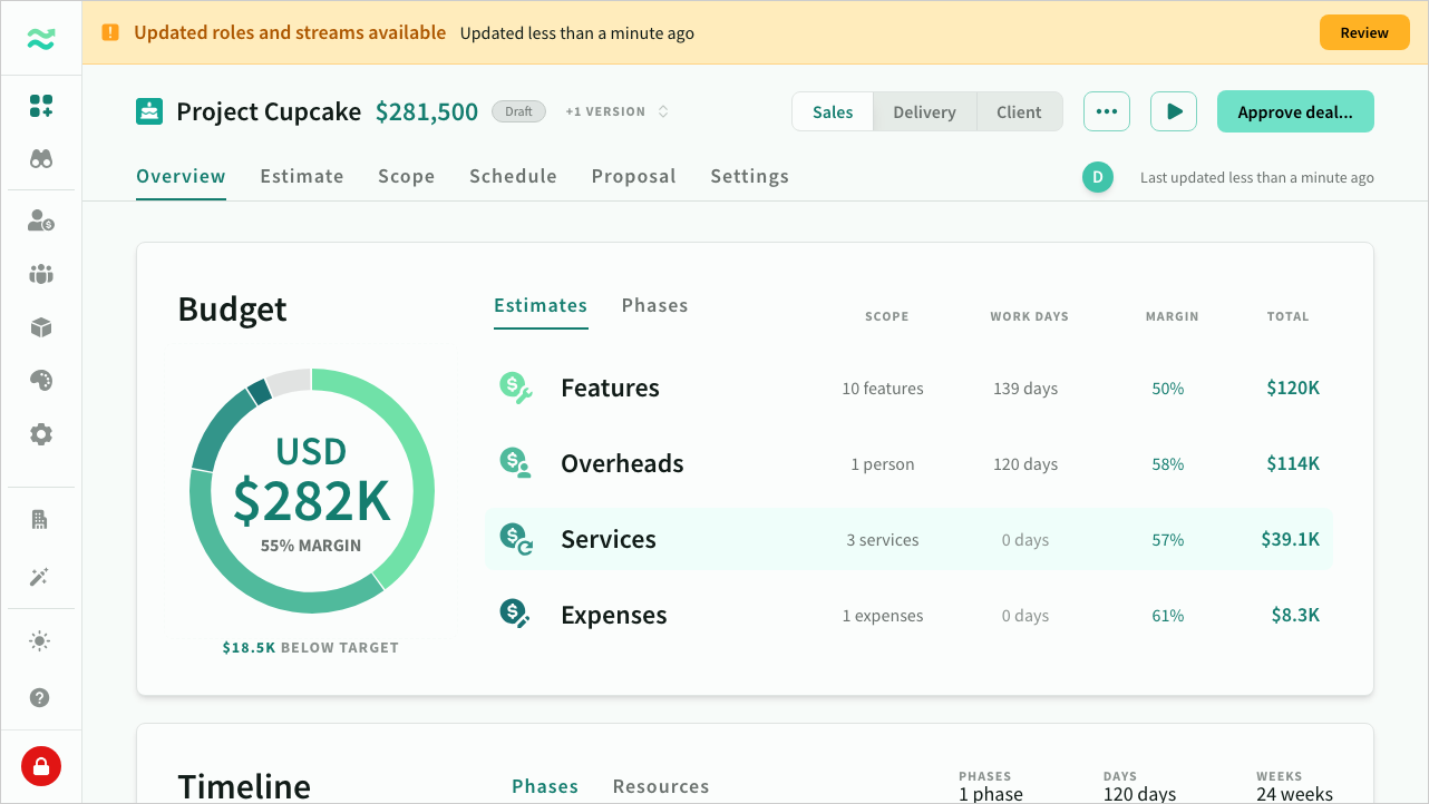 A deal with updated resources available